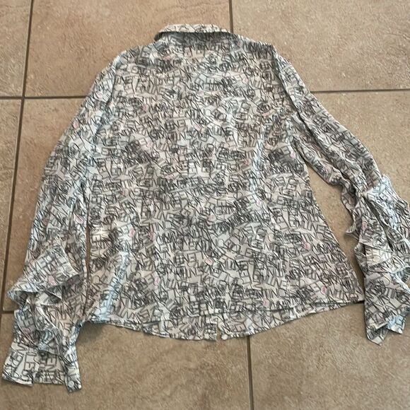 Valentino Women Silk Blouse - Size 40 - Picture 3 of 5